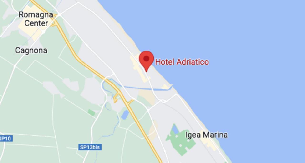 Hotel Adriatico Bellaria – Igea Marina Kültér fotó